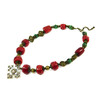 Exclusive necklace &quot;Magnificent century&quot; Zoisite, Coral galtovka