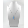 Pendant Quartz blue crystal