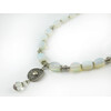 Exclusive necklace &quot;Kalista&quot; Moonstone, chevron