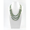 Exclusive necklace &quot;Yarinka&quot; Jasper, 3 rows