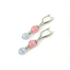 Exclusive earrings &quot;Marshmallow&quot; Cat&#039;s eye