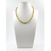 Exclusive necklace &quot;Marzipan&quot; Quartz facet, Zircon facet