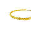 Bracelet Citrine facet, silver