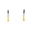 Earrings Citrine facet