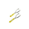 Earrings Citrine facet