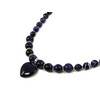 Exclusive necklace &quot;Hallucination&quot; Violet agate