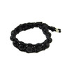 Exclusive leather bracelet &quot;Arrest&quot; Shungite, Lava