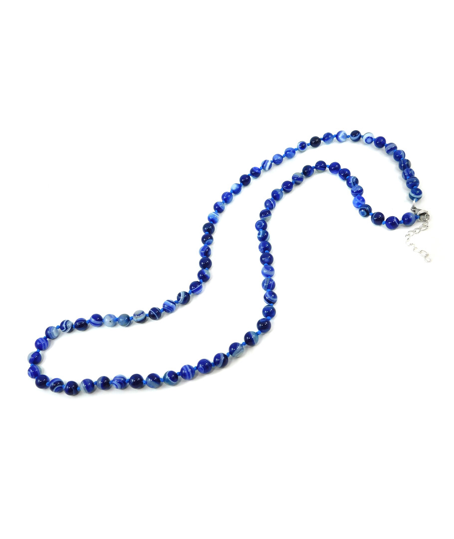 Exclusive blue Agate necklace