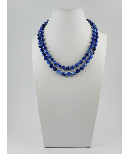 Exclusive blue Agate necklace