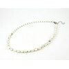 Exclusive necklace &quot;Jessica 2&quot; Mother of pearl, irregular shape