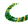 Exclusive necklace &quot;Melancholy Waltz&quot; Chrysoprase, Citrine