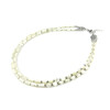 Exclusive necklace &quot;Jessica&quot; Mother-of-pearl rice, tube, tail