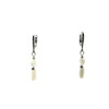 Exclusive earrings &quot;Jessica&quot; Mother-of-pearl tube, bead