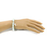 Exclusive Angelite bracelet, silver