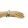 Exclusive bracelet &quot;Zendaya&quot; Mother-of-pearl, jade crumb