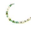 Exclusive necklace &quot;Zendaya&quot; Mother-of-pearl, chrysoprase crumb