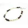 Exclusive necklace &quot;Zendaya&quot; Mother of pearl, tourmaline crumb