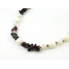 Exclusive necklace &quot;Zendaya&quot; Mother of pearl, tourmaline crumb