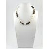 Exclusive necklace &quot;Zendaya&quot; Mother of pearl, tourmaline crumb