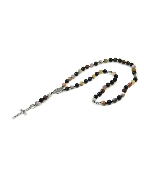 Rosary for prayer Tourmaline