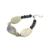 Exclusive bracelet Frosty Agate, oval