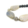 Exclusive bracelet Frosty Agate, oval