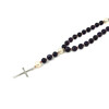 Rosary for prayer Amethyst, Pearls, silver