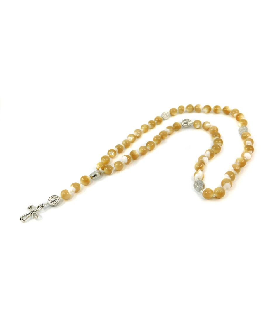 Rosary for prayer Mother of pearl