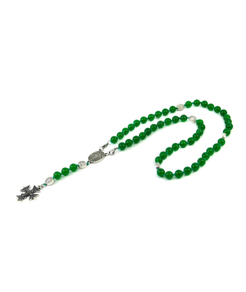 Chrysoprase prayer rosary