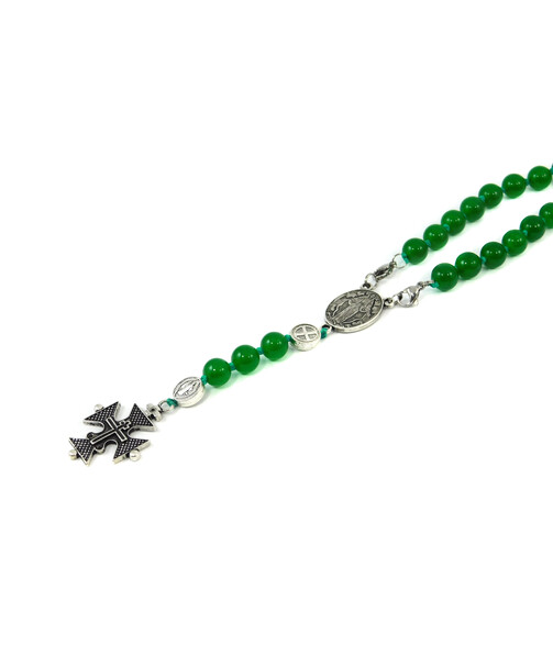 Chrysoprase prayer rosary