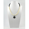 Exclusive necklace &quot;Princess Victoria&quot; Shungite, Pearls