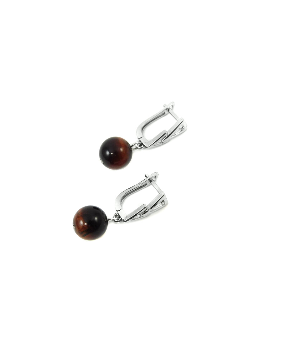 Exclusive bull's eye earrings