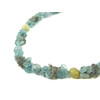 Exclusive necklace &quot;Celesta&quot; beryl, aquamarine, Labrador crumb