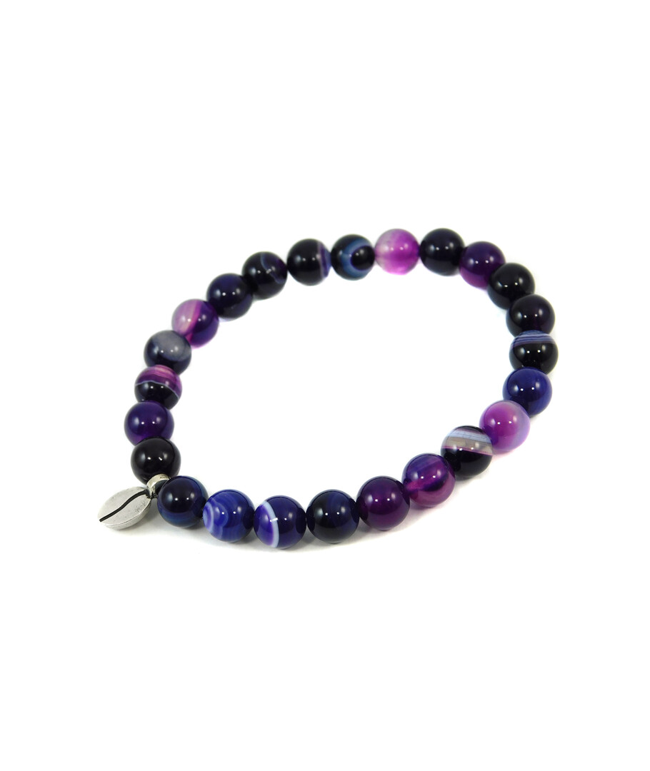 Exclusive bracelet "Coffee Bean" Agate 