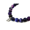 Exclusive bracelet &quot;Coffee Bean&quot; Agate 