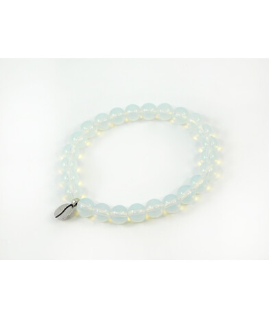 Exclusive bracelet "Coffee bean" Moonstone