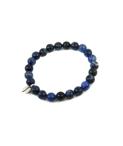 Exclusive bracelet "Coffee bean" Sodalite