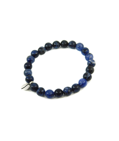 Exclusive bracelet "Coffee bean" Sodalite