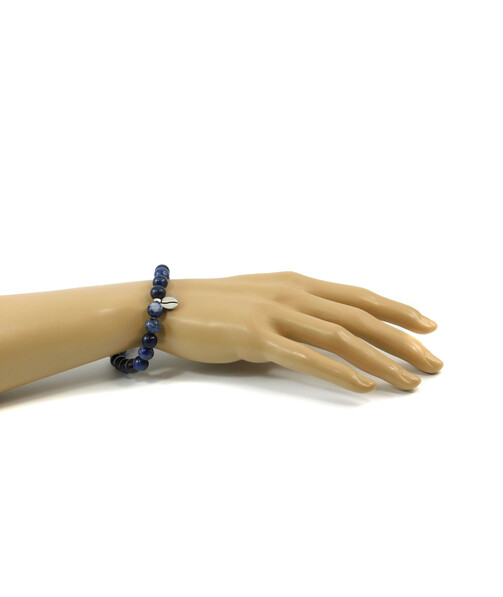 Exclusive bracelet "Coffee bean" Sodalite