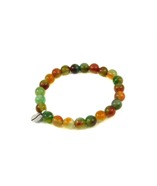 Exclusive bracelet "Coffee Bean" Agate 