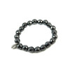 Exclusive bracelet &quot;Coffee Bean&quot; Hematite