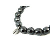 Exclusive bracelet &quot;Coffee Bean&quot; Hematite