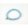 Exclusive bracelet &quot;Coffee Bean&quot; Aquamarine