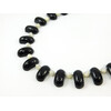 Exclusive necklace &quot;Oversize&quot; Agate link, Mother of pearl