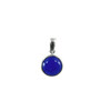 Pendant Quartz blue, silver