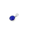 Pendant Quartz blue, silver