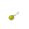 Pendant Quartz yellow, silver