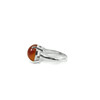 Carnelian ring, silver