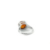 Carnelian ring, silver