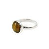 Ring Tiger&#039;s eye, silver